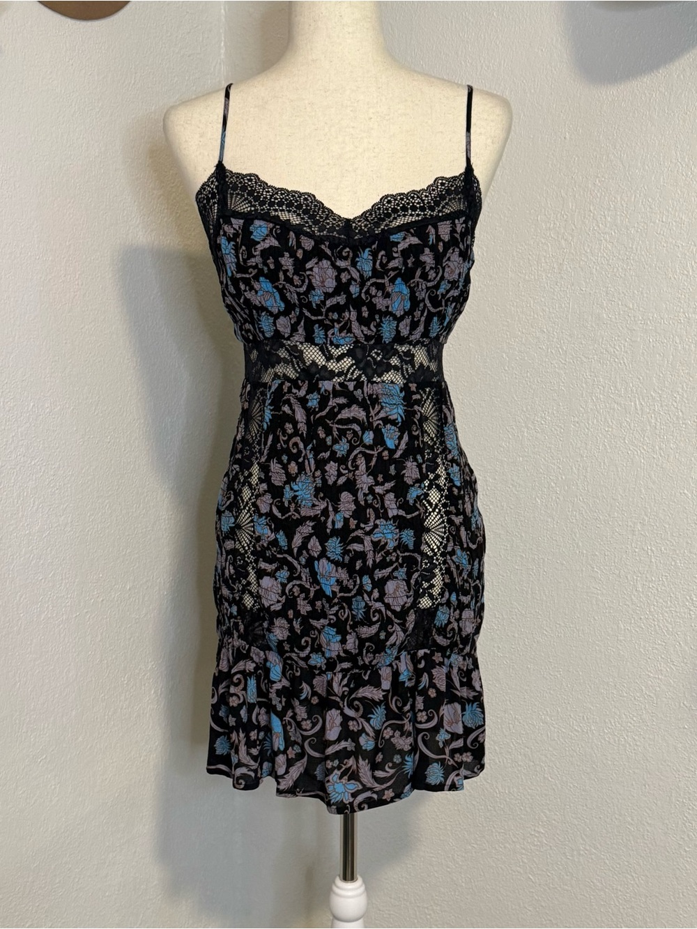 Free People Last Night mini slip dress - Picture 1 of 12